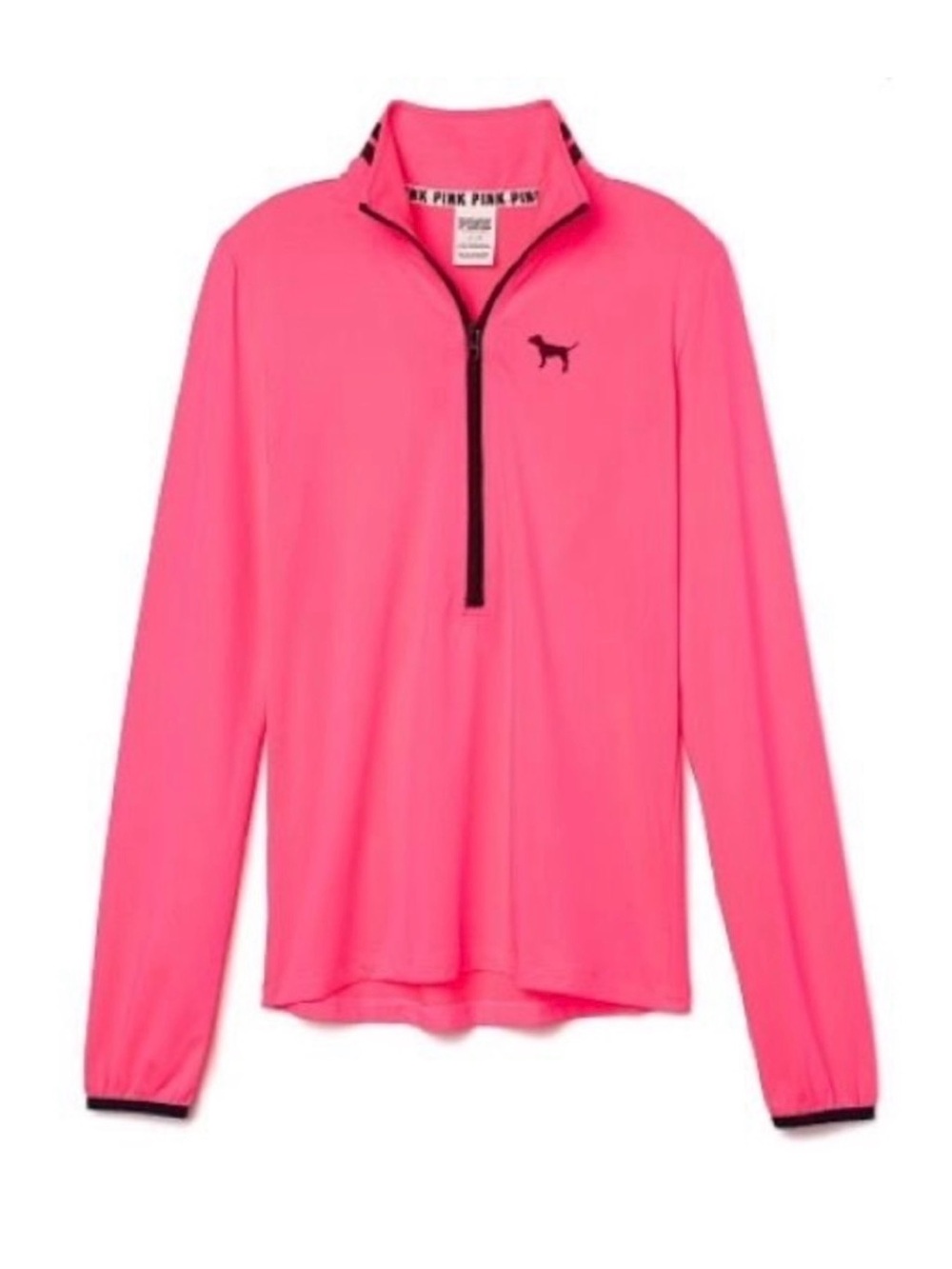 Victoria's Secret Pink Ultimate Half Zip NWT Large